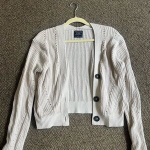 Abercrombie Button-Up Sweater Size: S